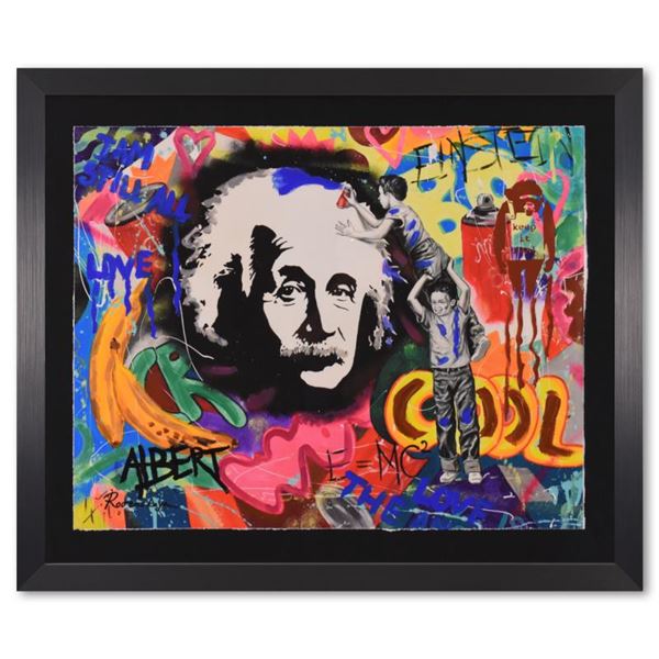 Rovenskaya Original "Love Is The Answer" Original Mixed Media On Paper