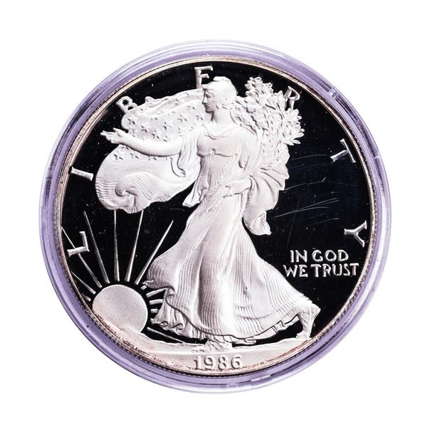 1986-S Proof $1 American Silver Eagle Coin