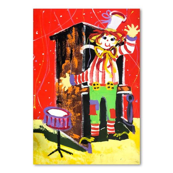 Paul Blaine Henrie (1932-1999) "Hold That Tiger" Original Oil Painting On Canvas