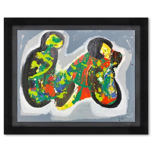 Jenik Cook Original Acrylic Painting On Paper