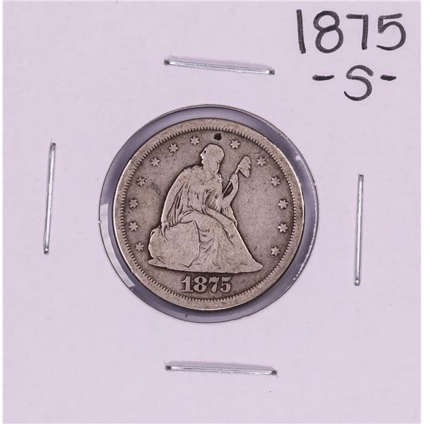 1875-S Seated Liberty Quarter Coin