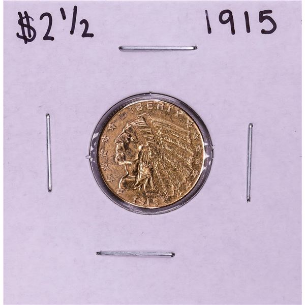 1915 $2 1/2 Indian Head Quarter Eagle Gold Coin