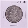 Image 1 : 1840 Seated Liberty Half Dollar Coin