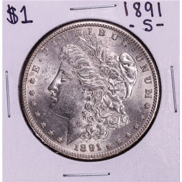 1891-S $1 Morgan Silver Dollar Coin