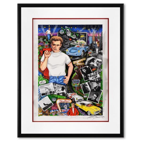 Charles Fazzino "Forever James Dean" Limited Edition Serigraph On Paper