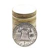Image 2 : Roll of (20) Impaired Proof 1960-1963 Franklin Half Dollar Coins