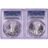 Image 1 : Lot of 2021 Type 1 & 2 $1 American Silver Eagle Coins PCGS MS69