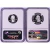 Image 2 : Lot of (2) 2006-S Proof Silver State Quarter Coins NGC PR70 Ultra Cameo