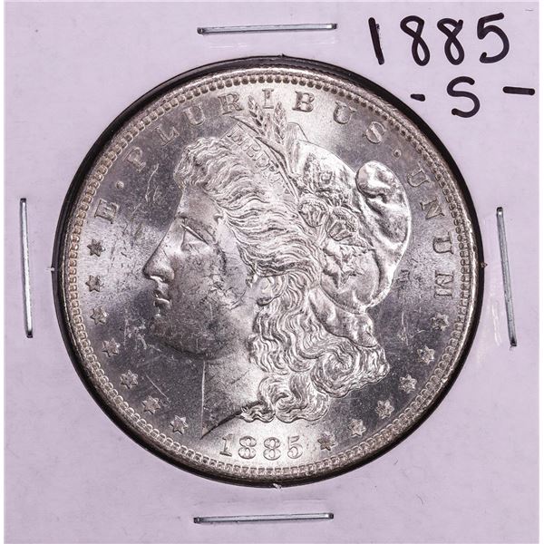1885-S $1 Morgan Silver Dollar Coin
