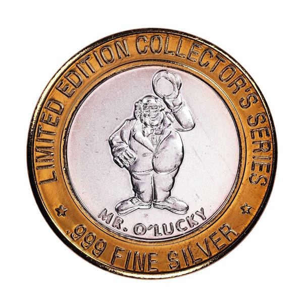 .999 Fine Silver Fitzgerald's Casino Tunica, MS $10 Limited Edition Gaming Token