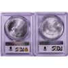 Image 2 : Lot of 2021-(S) & (W) Type 2 $1 American Silver Eagle Coins PCGS MS69 First Strike