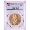 Image 1 : 2019 $50 American Gold Eagle Coin PCGS MS70 First Day of Issue