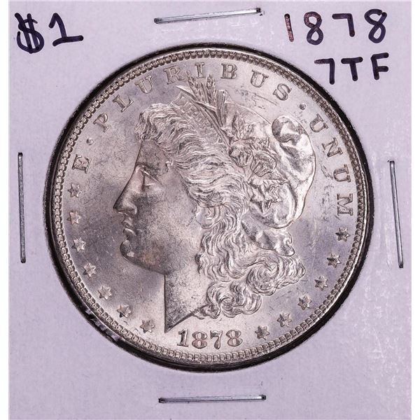 1878 7TF $1 Morgan Silver Dollar Coin