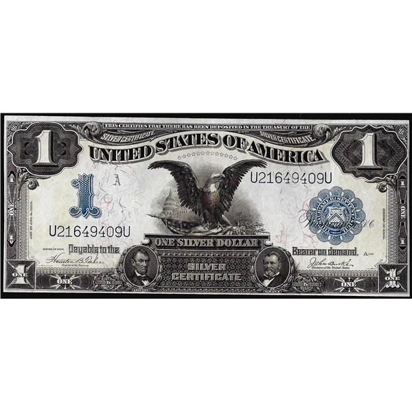 1899 $1 Black Eagle Silver Certificate Note