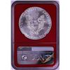 Image 2 : 2021 Type 1 $1 American Silver Eagle Coin NGC MS69 First Day of Issue Red Core