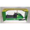 Image 1 : MINT JD Green 300/400 Snowmobile in Yellow & Green Box