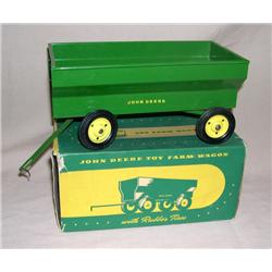 JD Flarebox Wagon w/ tin rims in Original Box