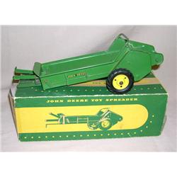 JD Long Lever Manure Spreader w/ cleat tires in original box