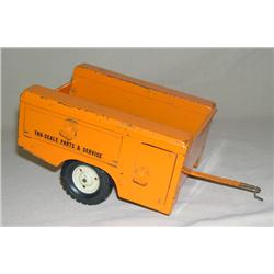 Rare Tru-Scale Orange Utility Trailer w/ Black Decals