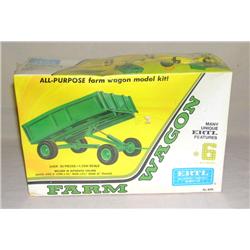 JD Farm Wagon 1/32nd Scale Model Kit in original box
