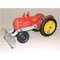 Rare Massey-Harris 44 Standard w/ Dozer Blade by Lincoln