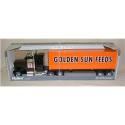 Nylint Golden Sun Feeds Orange Trailer w/ Black Truck