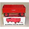 Image 1 : IH McCormick Barge Box Wagon w/ Red Rims in Original Box