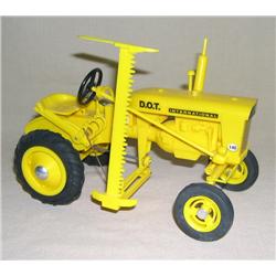 IH 140 DOT Industrial Yellow w/ Sickle Mower by Florida Classics