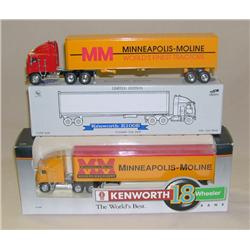 (2) Minneapolis-Moline 1/64th Trucks--2 variations