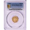 1900 Proof $2 1/2 Liberty Head Quarter Eagle Gold Coin PCGS PR62CAM