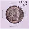 Image 1 : 1894-S Barber Half Dollar Coin