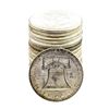 Image 2 : Roll of (20) Brilliant Uncirculated 1955 Franklin Half Dollar Coins