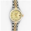 Image 2 : Rolex Ladies Two Tone Champagne Diamond Oyster Perpetual Datejust Wristwatch