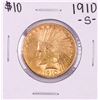 1910-S $10 Indian Head Eagle Gold Coin