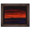 Image 1 : Wyland Original "Breaching Whale" Original Mixed Media On Canvas