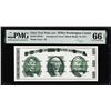 Image 1 : Circa 1970's Washington Center Giori Test Note PMG Gem Uncirculated 66EPQ