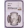 Image 1 : 1878-S $1 Morgan Silver Dollar Coin NGC MS64