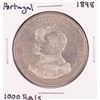 1898 Portugal 1000 Reis Silver Coin