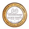 Image 2 : .999 Silver Sam's Town Las Vegas, Nevada $10 Casino Limited Edition Gaming Token