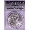Image 1 : 2012 $1 American Silver Eagle Coin ANACS MS70 First Day of Issue