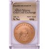 1978 Proof South Africa 1oz Krugerrand Gold Coin w/COA