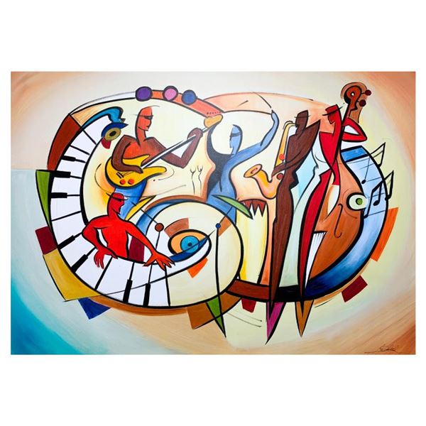 Alfredalexander Gockel  Missisippi Delta Blues  Limited Edition Giclee On Canvas