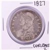 1827 Curl Base 2 Capped Bust Half Dollar Coin