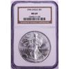 1996 $1 American Silver Eagle Coin NGC MS69