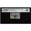 1863 Third Issue Three Cents Fractional Note Fr.1226 PMG Ch. About Uncirculated 58EPQ