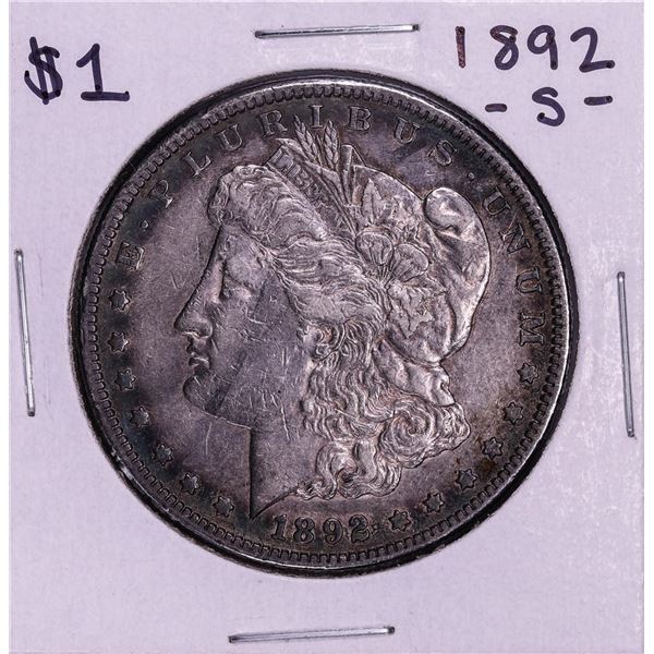1892-S $1 Morgan Silver Dollar Coin