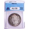 1884-S $1 Morgan Silver Dollar Coin ANACS AU58