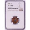 1894 Indian Head Cent Coin NGC MS64RB