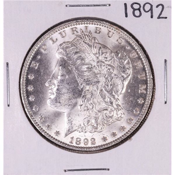 1892 $1 Morgan Silver Dollar Coin