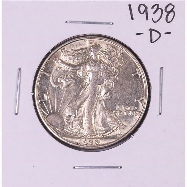 1938-D Walking Liberty Half Dollar Coin